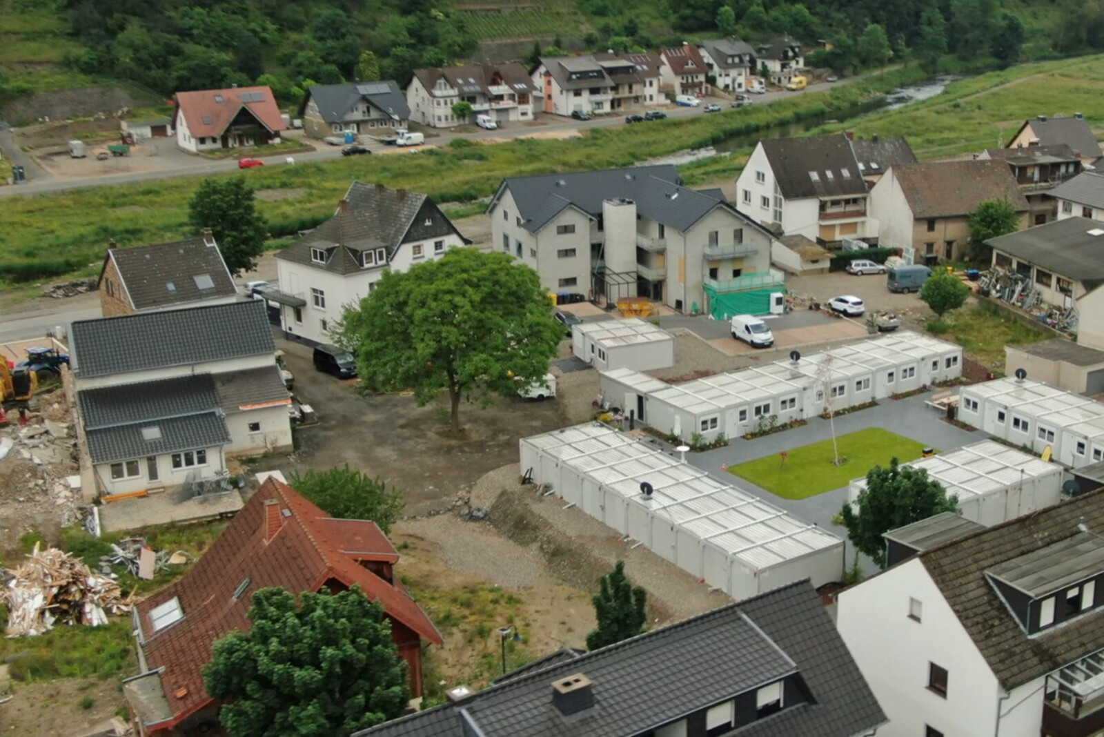 Hochwasserhilfe durch den ASB: Unterkünfte für Senior:innen in Dernau 