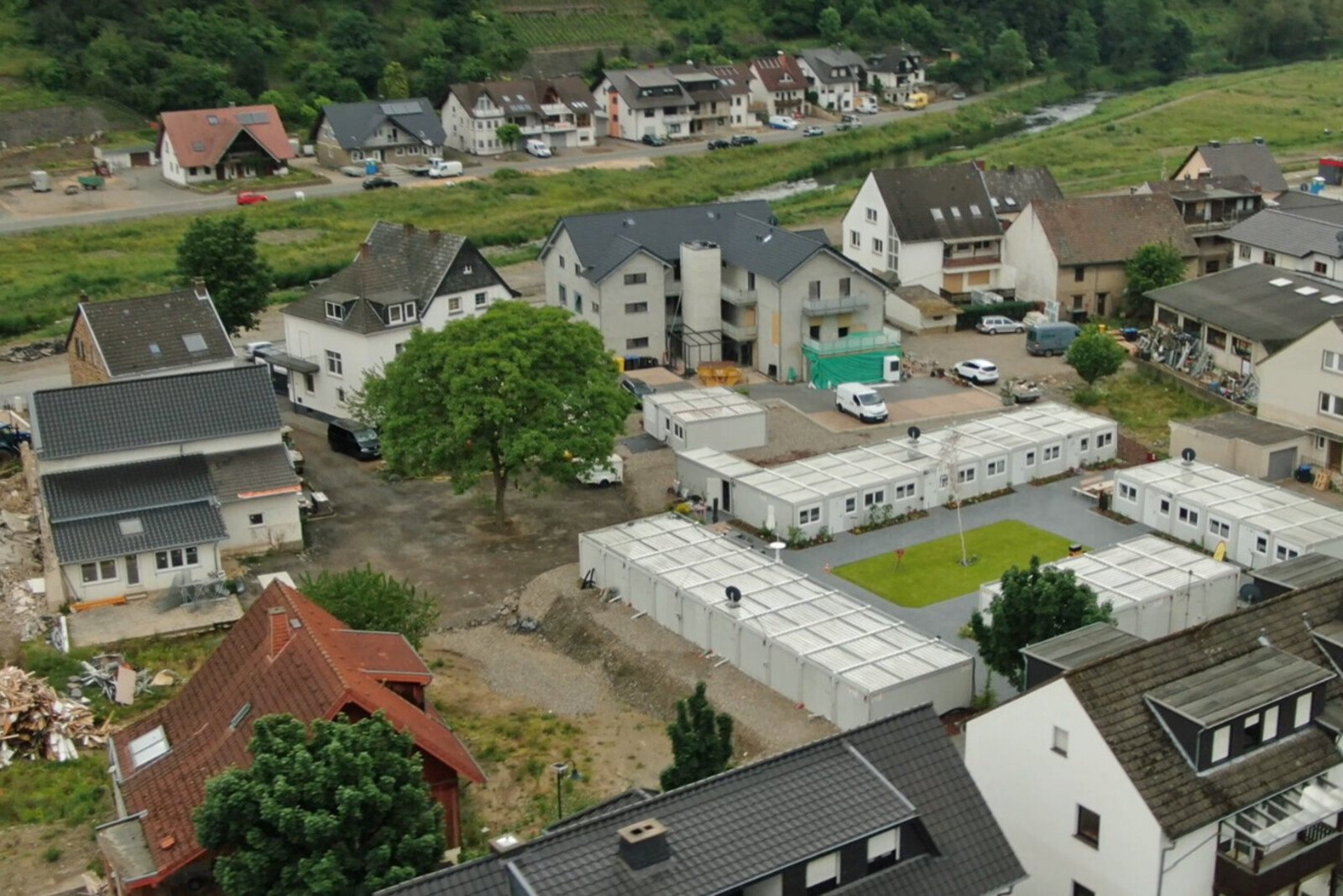 Hochwasserhilfe durch den ASB: Unterkünfte für Senior:innen in Dernau 