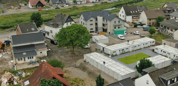 Hochwasserhilfe durch den ASB: Unterkünfte für Senior:innen in Dernau Hochwasserhilfe durch den ASB: Unterkünfte für Senior:innen in Dernau