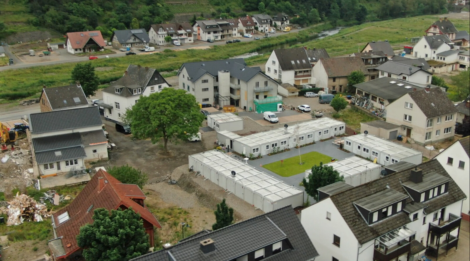 Hochwasserhilfe durch den ASB: Unterkünfte für Senior:innen in Dernau 