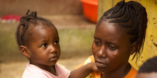 Mutter & Kind in Westafrika