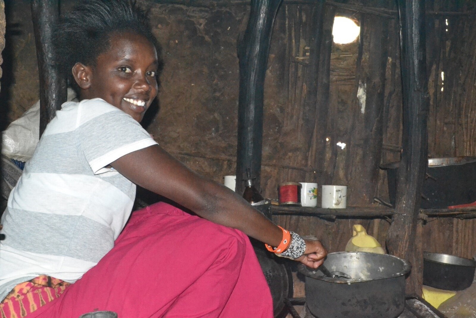 Janet aus Kenia flüchtete aus Angst vor einer Zwangsehe