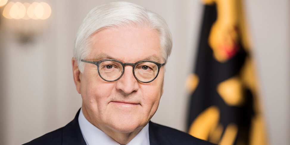 Dr. Frank-Walter Steinmeier, Bundespräsident und Schirmherr von Aktion Deutschland Hilft Dr. Frank-Walter Steinmeier, Bundespräsident und Schirmherr von Aktion Deutschland Hilft