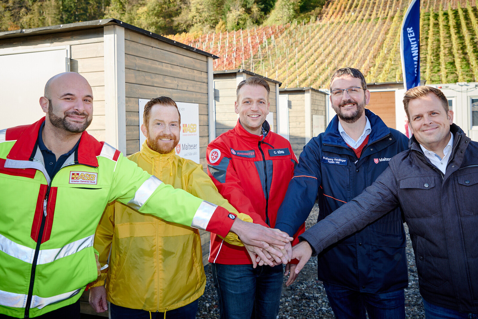 Gemeinsames Hilfsprojekt von Bündnisorganisationen im Ahrtal