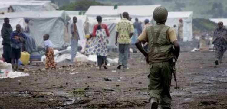 Kongo Flüchtlingslager