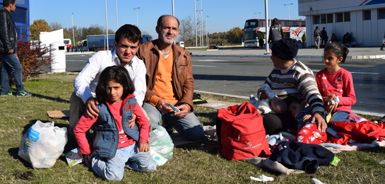 Hilfe für Flüchtlingsfamilien in Serbien 