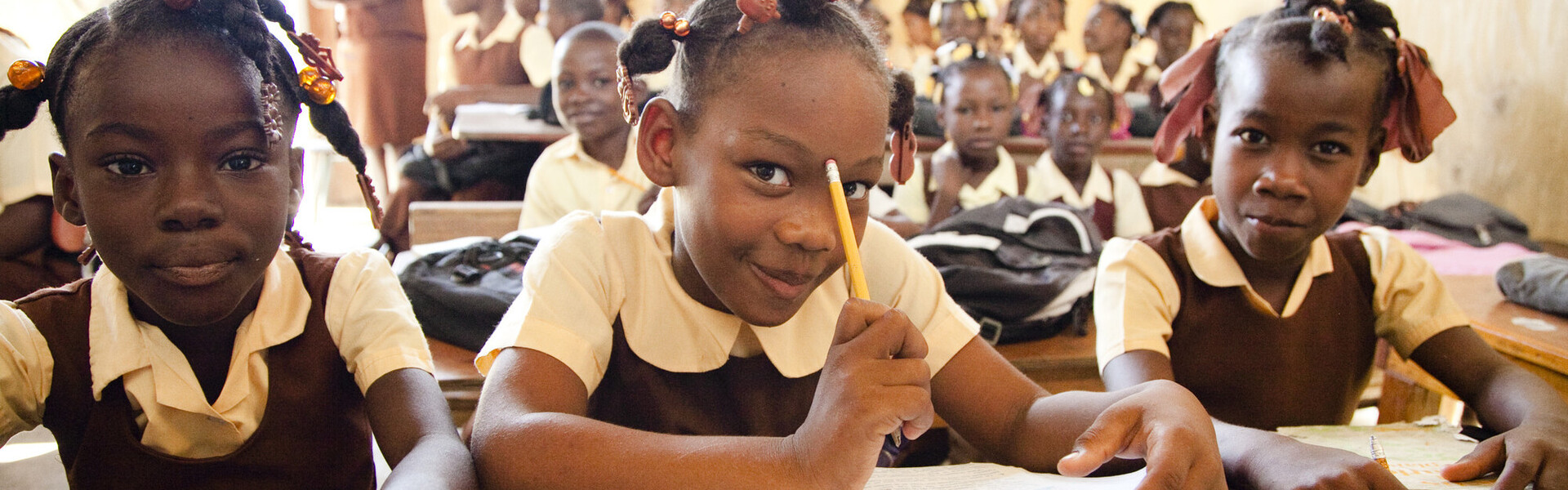 Schulkinder in Haiti