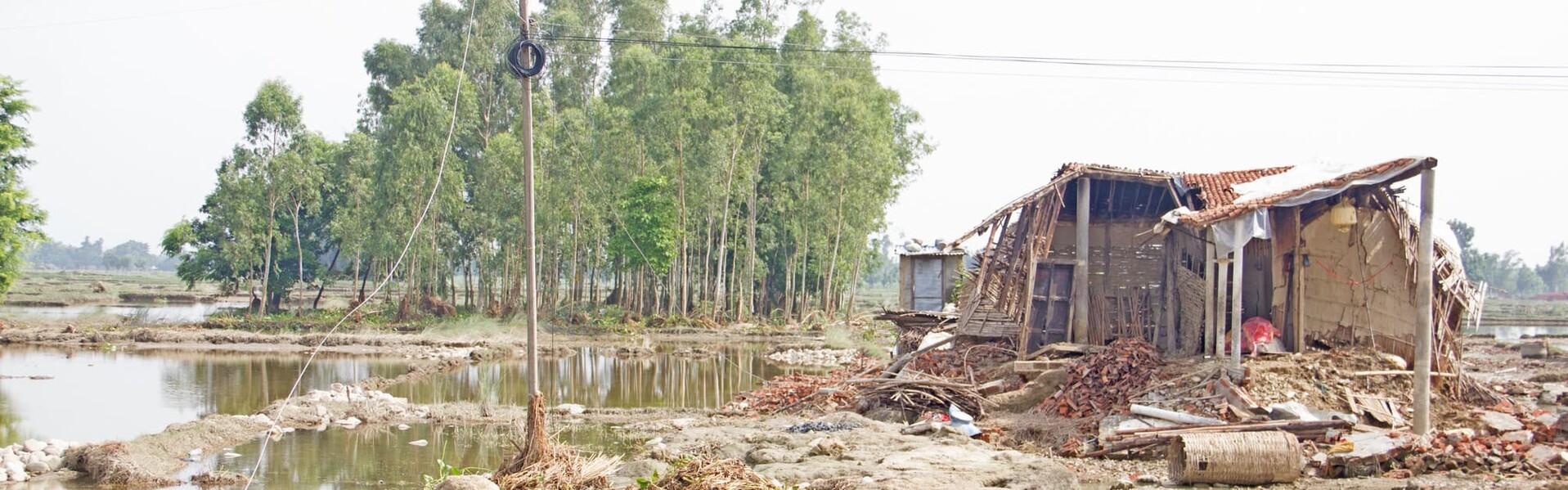 Zerstörung in Nepal
