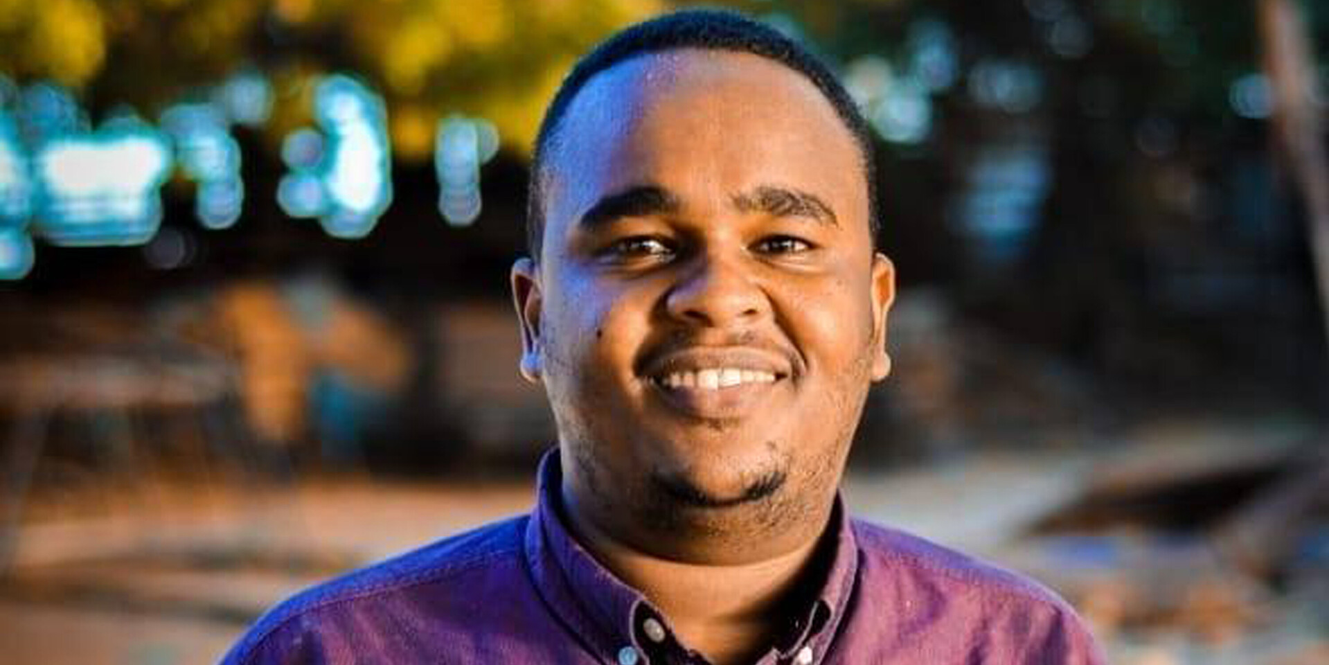 Alseed ist Helfer beim ASB im Sudan