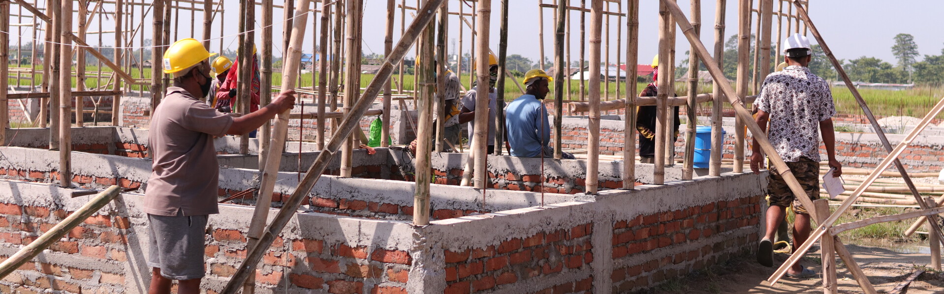 In Nepal schaffen Bambushäuser nachhaltigen Wohnraum