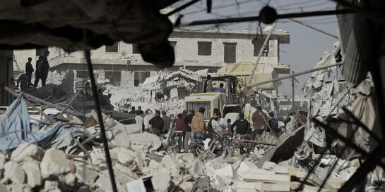 Zerstörung in Syrien