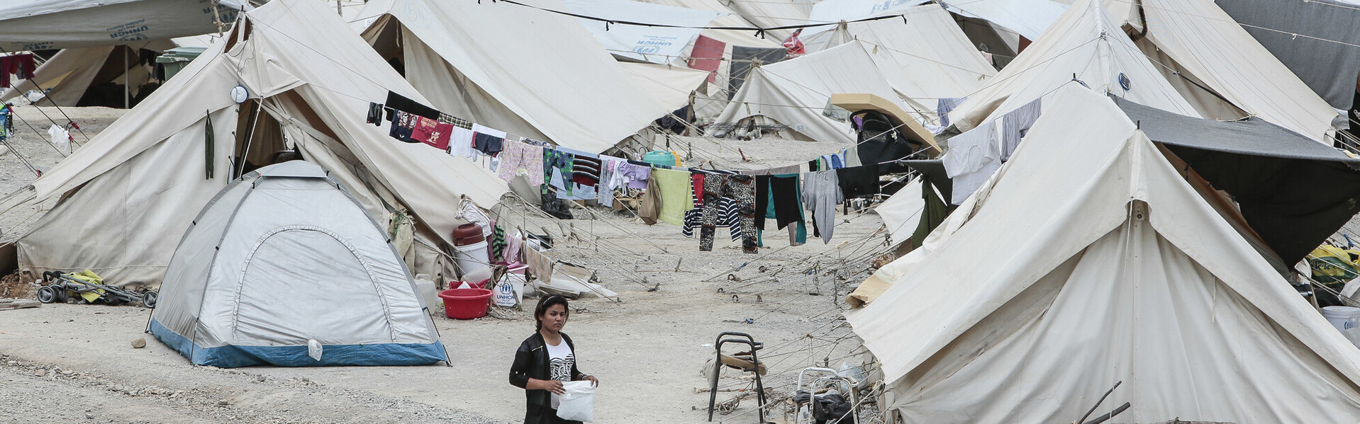 Mädchen in Flüchtlingscamp im Libanon (Archivbild)