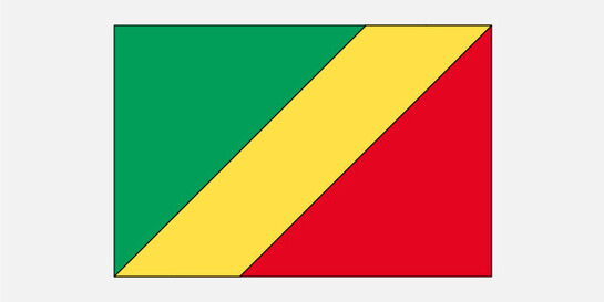 Flagge Kongo