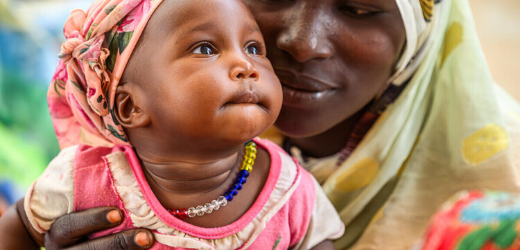 Frau und Kind aus dem Sudan Frau und Kind aus dem Sudan