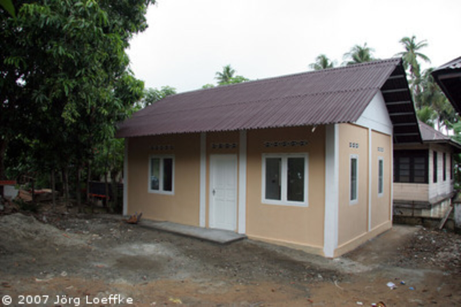 Tsunami-Hilfe Indonesien: Haus aus dem CARE-Hausbauprojekt