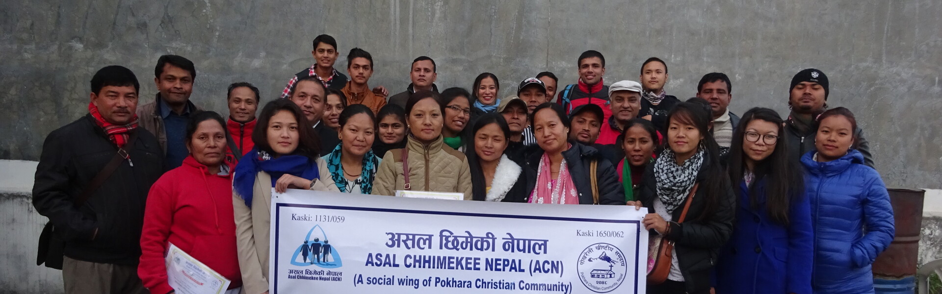 Nach dem Erdbeben in Nepal werden Frauen und Männer in der Katastrophenvorsorge geschult.