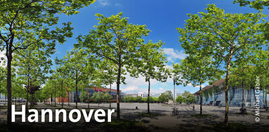Platz der Weltausstellung in Hannover