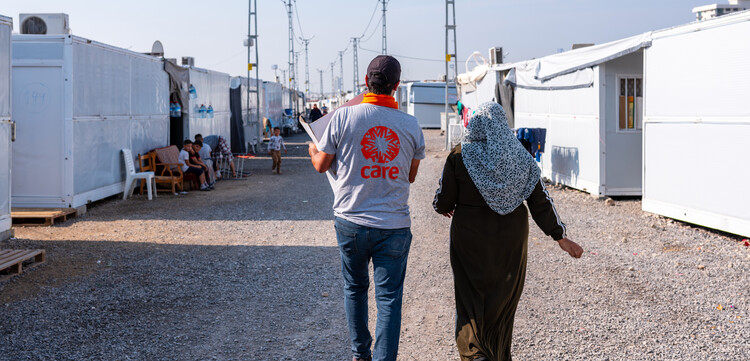 CARE versorgt Geflüchtete in Syrien CARE versorgt Geflüchtete in Syrien