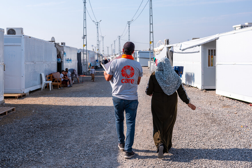 CARE versorgt Geflüchtete in Syrien CARE versorgt Geflüchtete in Syrien