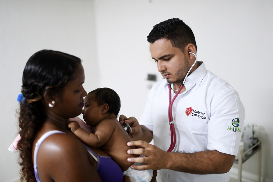 Faver Morales ist Arzt und hilft Flüchtlingen aus Venezuela Faver Morales ist Arzt und hilft Flüchtlingen aus Venezuela