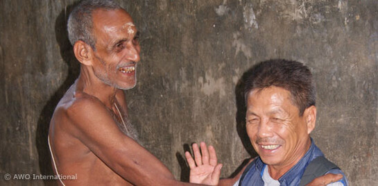 AWO-Helfer Arjun Gurung über schöne und schwierige Seiten seiner Aufgabe