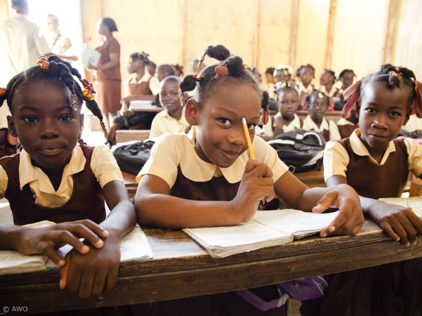 Schule und Kindergarten in Haiti