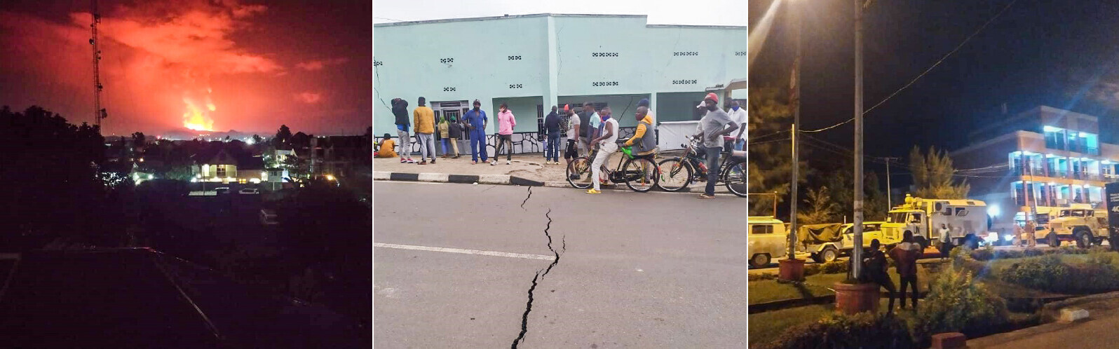Gefahr durch Vulkan in Goma - Menschen werden evakuiert