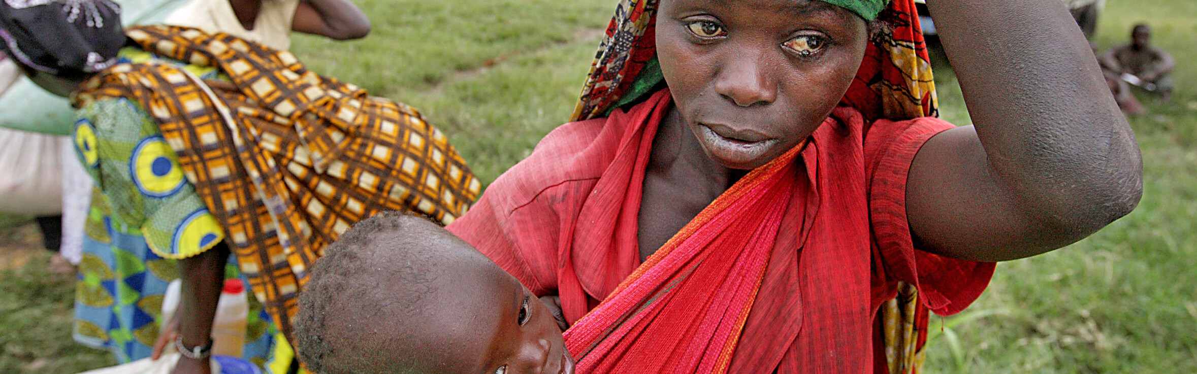Frau mit Kind in der DR Kongo (Archivbild)