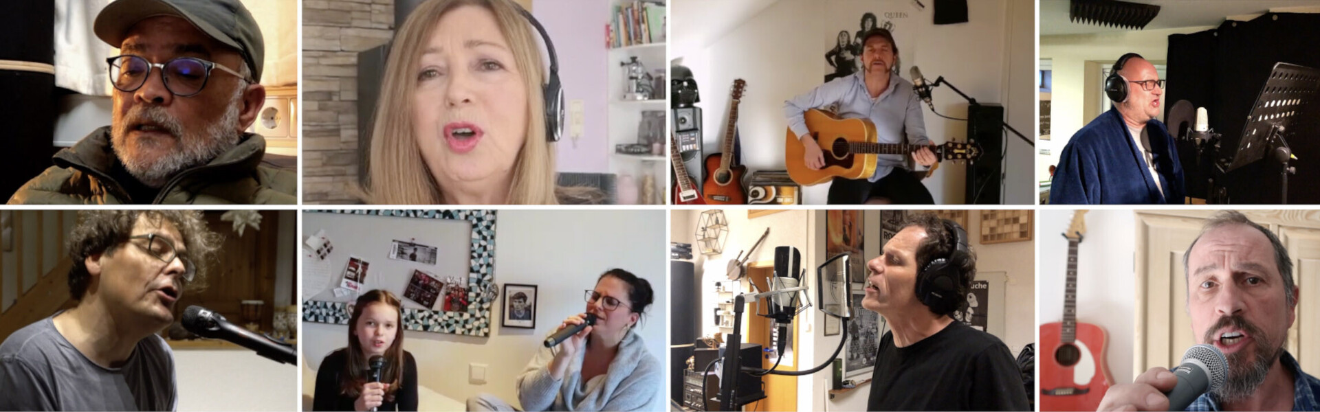 70 Musiker aus 10 Ländern haben einen Song in der Corona-Quarantäne aufgenommen