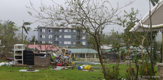 World Vision verteilt Hilfsgüter auf Vanuatu