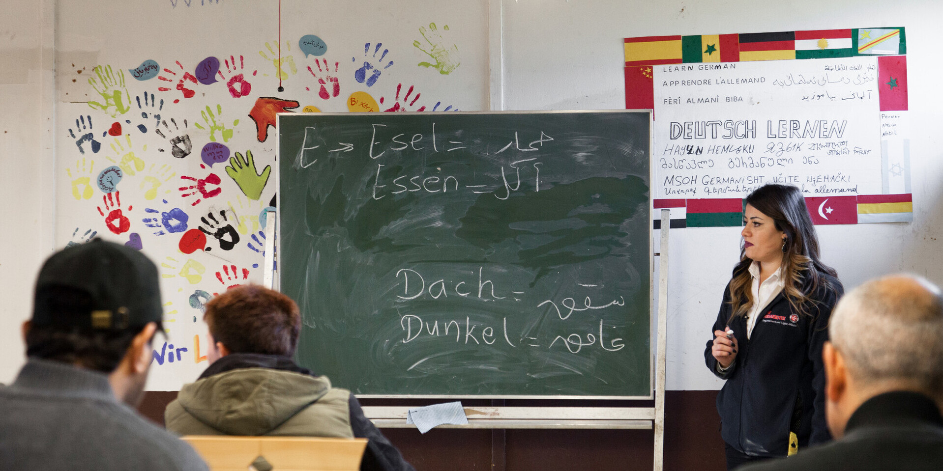 Deutsch-Sprachkurs von den Johannitern für Geflüchtete in Deutschland (Archivbild) Deutsch-Sprachkurs von den Johannitern für Geflüchtete in Deutschland (Archivbild)