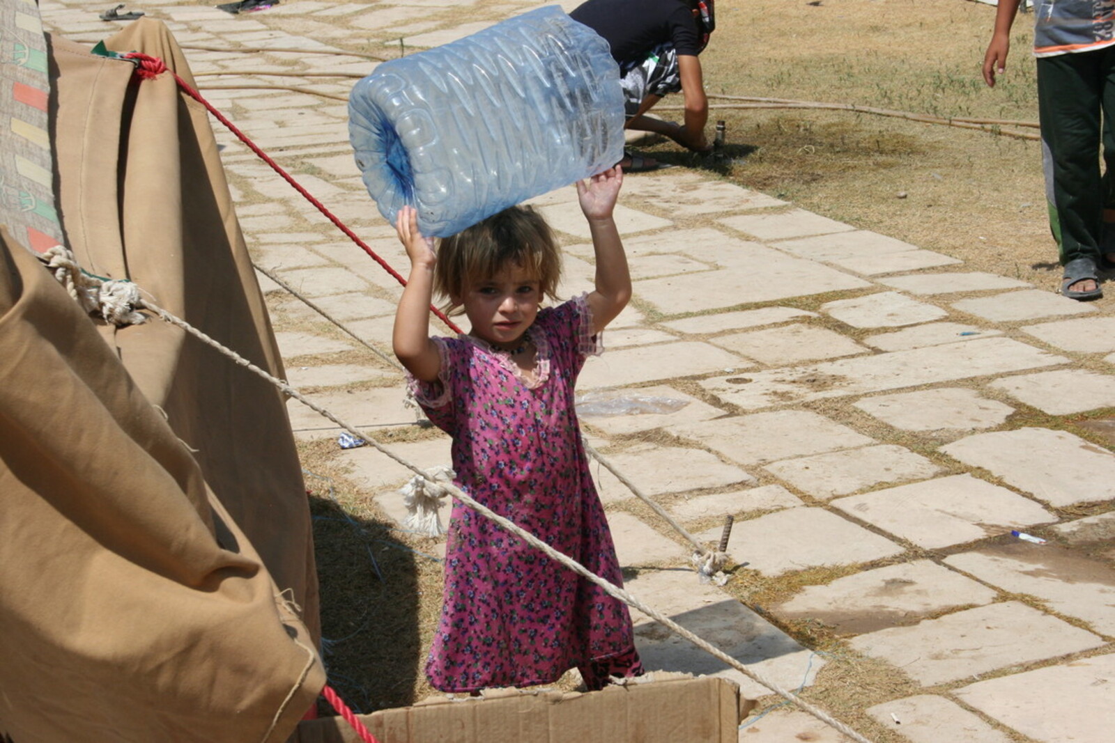 Kleines Mädchen im Irak