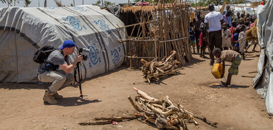 Fotograf dokumentiert Leben in Flüchtlingscamp im Südsudan.