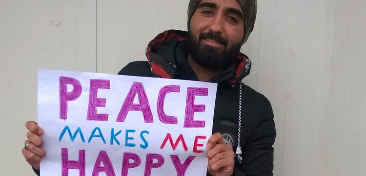 Was diesen Mann im Nordirak glücklich macht: Frieden