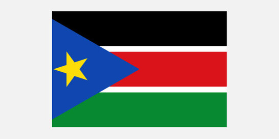 Flagge Südsudan
