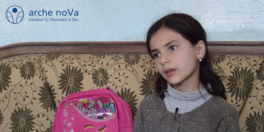 Esma aus Syrien spricht über ihren Traum.