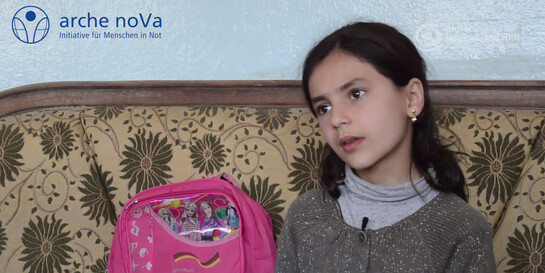 Esma aus Syrien spricht über ihren Traum.