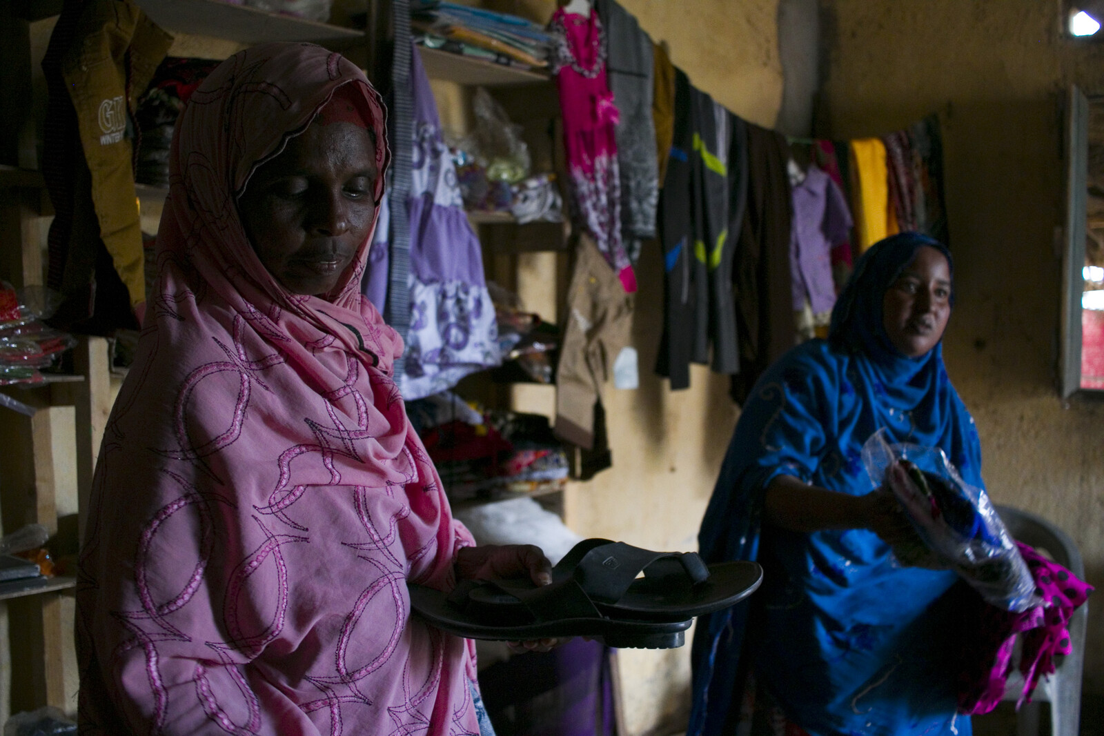 Kenia Somalia Frauen Laden Verkauf