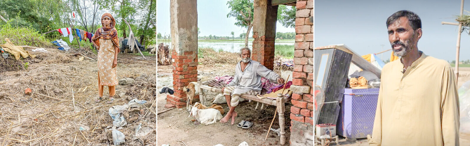 Betroffene des Monsunregens in Pakistan berichten