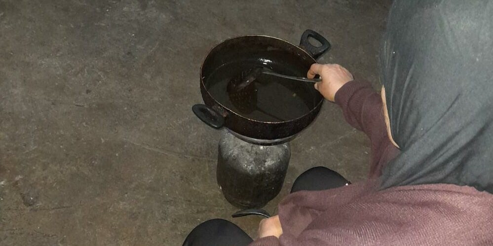 Fatmes kocht für die Familie 