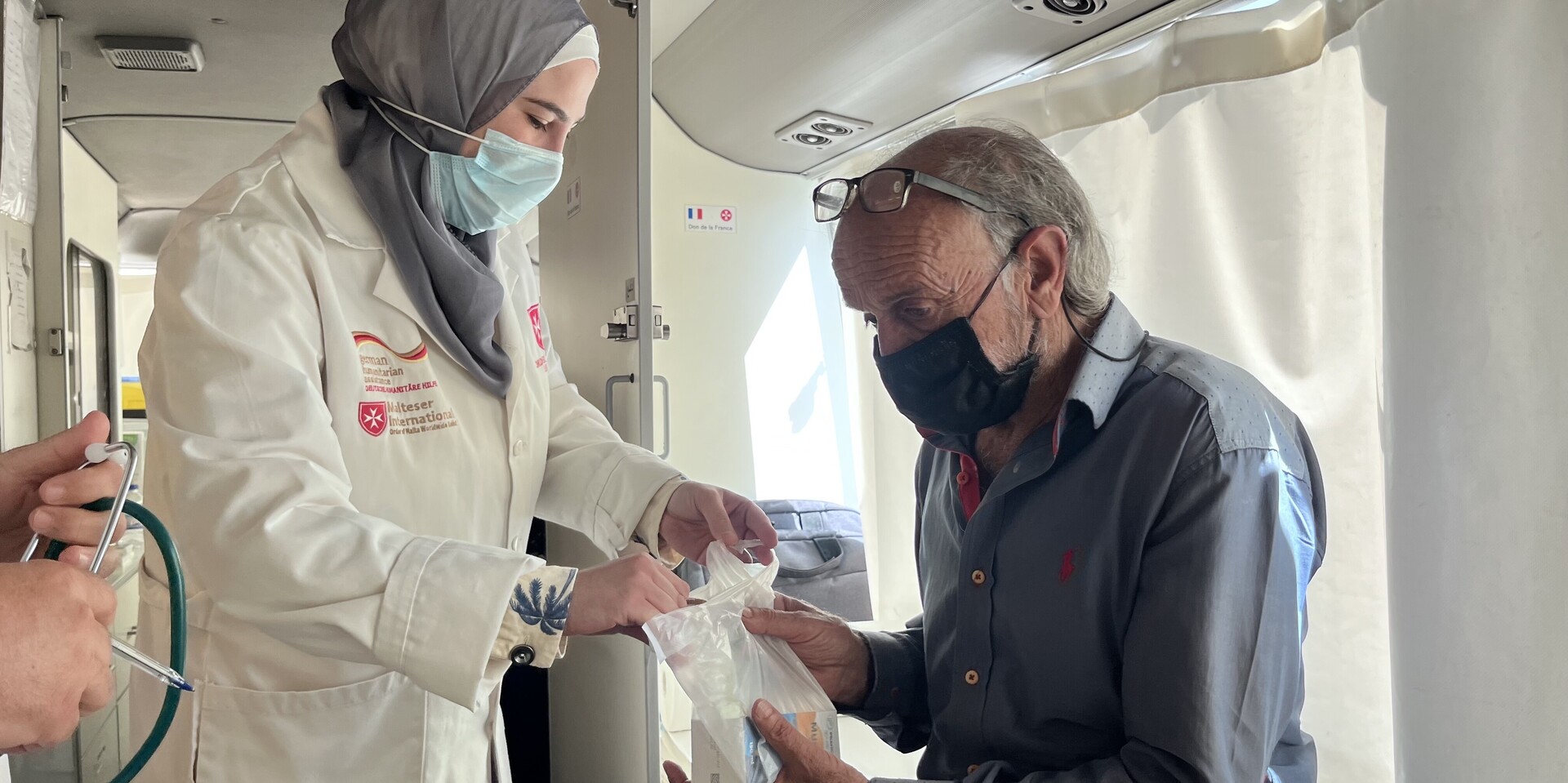 Malteser International leistet gemeinsam mit einem lokalen Partner medizinische Hilfe im Libanon Malteser International leistet gemeinsam mit einem lokalen Partner medizinische Hilfe im Libanon