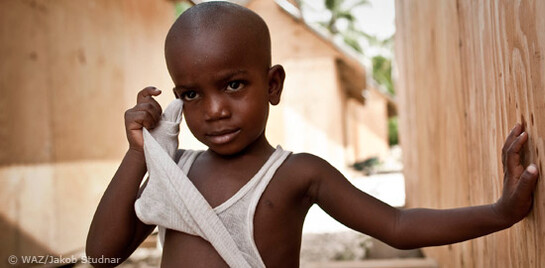 Erdbeben Haiti, Cholera, Junge