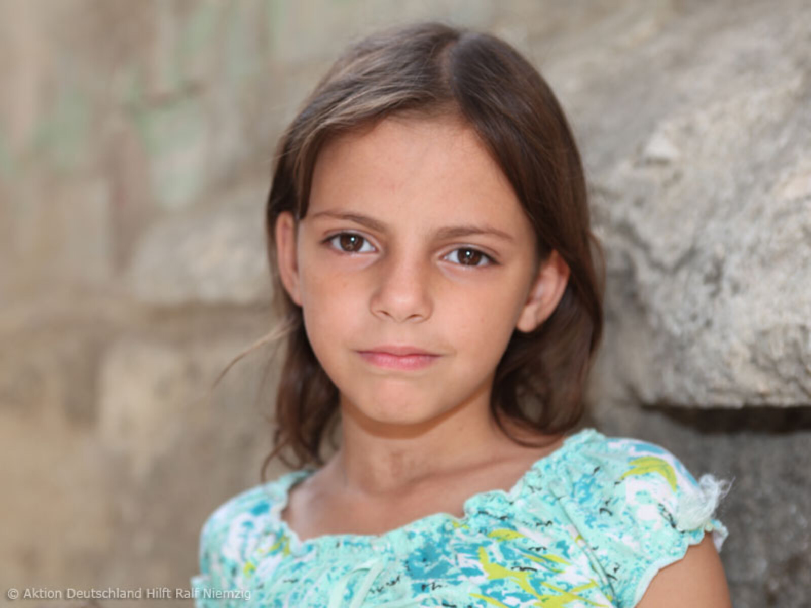 Das syrische Mädchen Ghoroob in Amman
