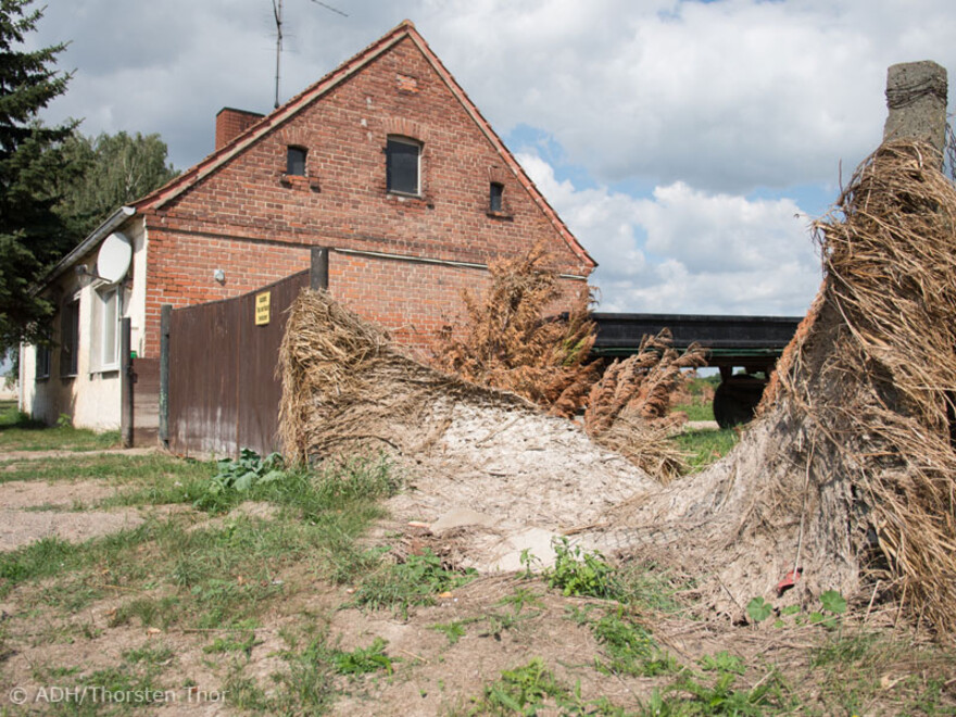 040-bs-hochwasser-okt-40 Noch immer sieht man deutlich, mit welcher Wucht sich das Wasser seinen Weg gebahnt hat