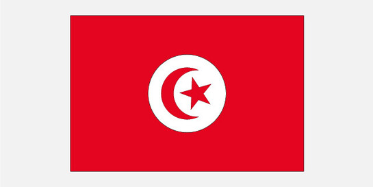 Flagge Tunesien