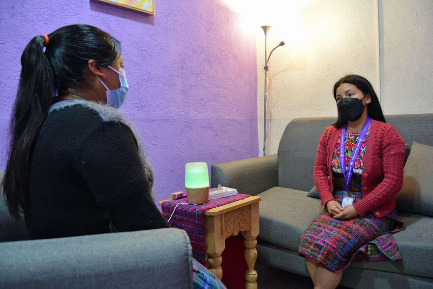 Im Frauenberatungszentrum finden Frauen und Mädchen in Guatemala umfassende Unterstützung