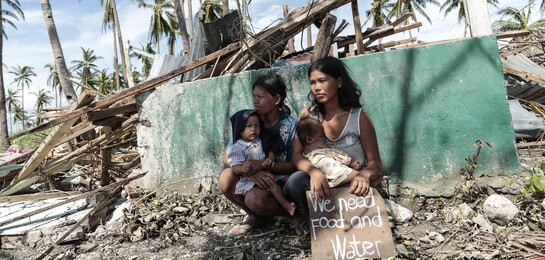 Die Philippinen werden immer wieder von schweren Naturkatastrophen wie den Taifun Haiyan erschüttert