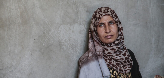 Eine Frau aus Syrien
