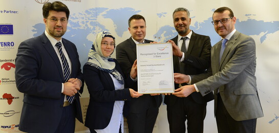 Islamic Relief erhält den ILEP, Ludwig Erhard Preis