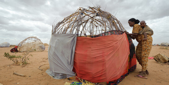 Immer mehr Familien in Afrika müssen vor dem Klimawandel flüchten